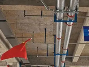 云县管廊支架的安装方法